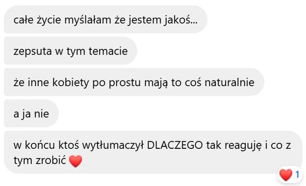 Opinia kursantki
